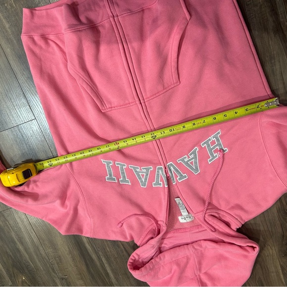 Pink Hawaii Zip-Up Hoodie - Picture 5 of 5